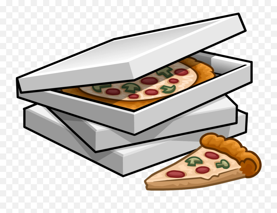 3 Boxes Of Pizza - Pizza Box Transparent Background Emoji,Pizza Emojis