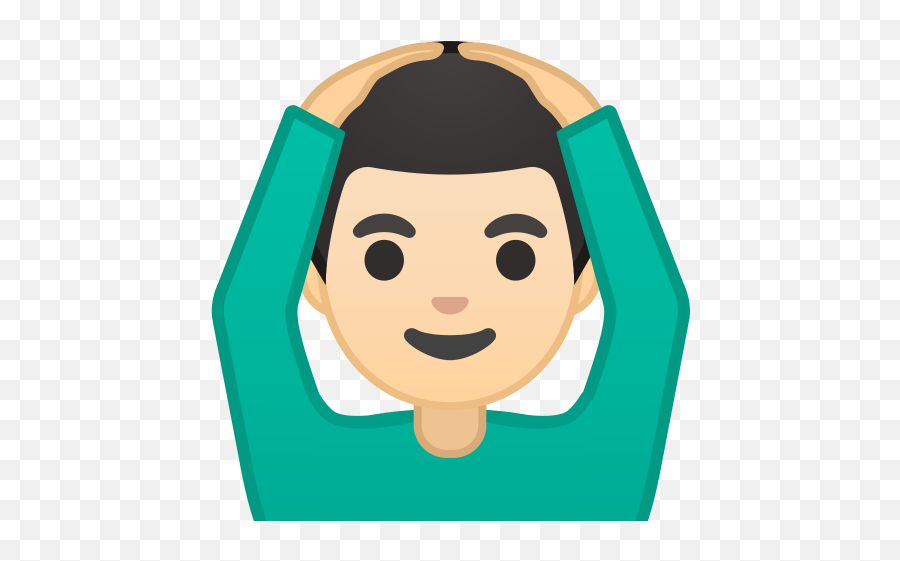 Man Gesturing Ok Light Skin Tone Icon - Arzt Emoji,Ok Emoji Png