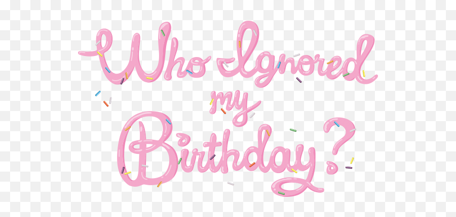 Ignored Your Birthday On Facebook - Calligraphy Emoji,Birthday Emoticons For Facebook