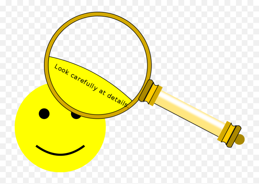 Magnifying Glass - Look Carefully Clip Art Emoji,Emoji Girl Magnifying Glass Earth
