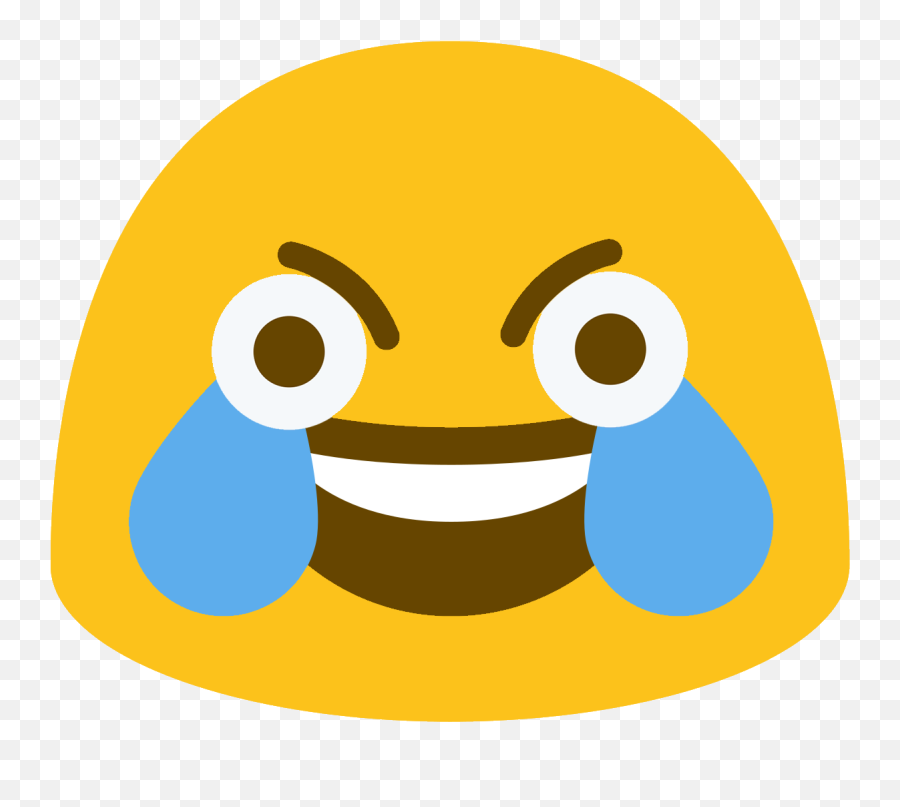 Blobs Emoji - Crying Laughing Emoji Distorted,Dabbing Emoji