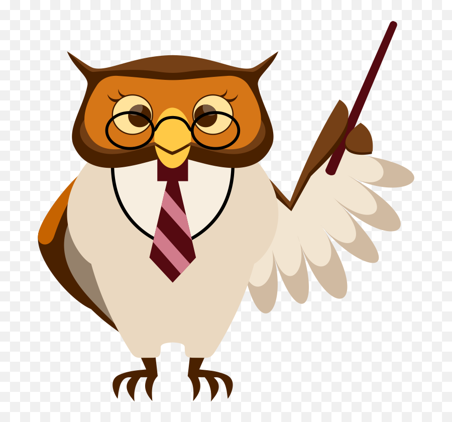 Student Free Download Clip Art - Did You Know Owl Emoji,Professor Emoji