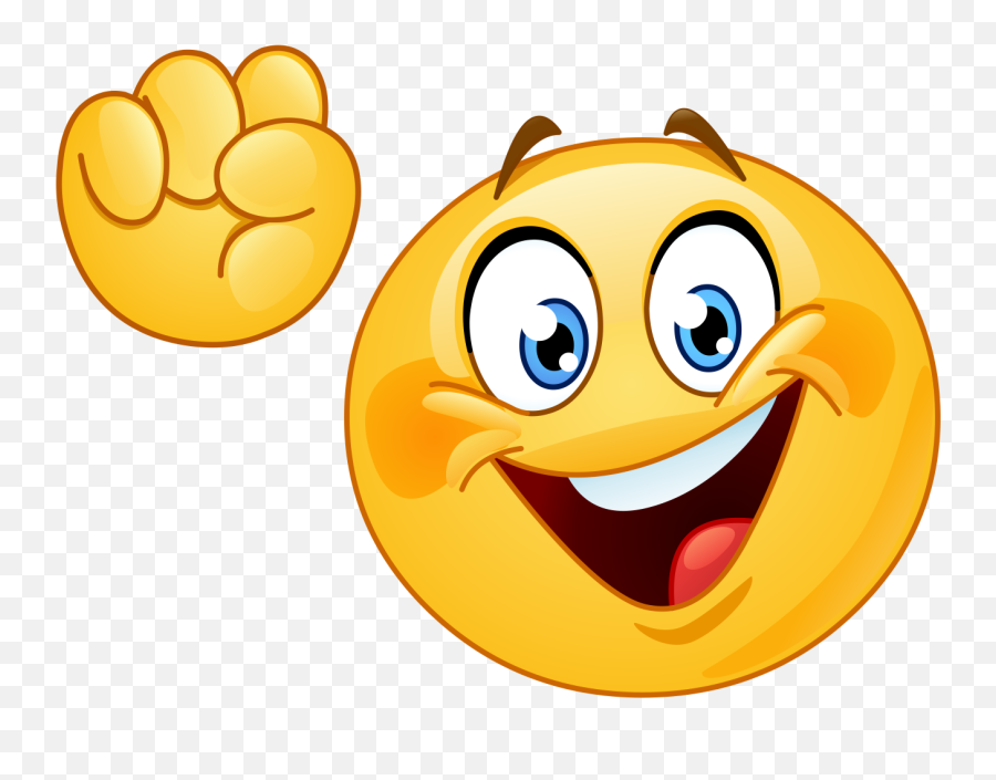Fist Up Emoji Decal - Emoticon Strong,Fist Up Emoji