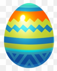 Easter Egg Eggs Multicolor - Circle Emoji,Emoji Easter Eggs