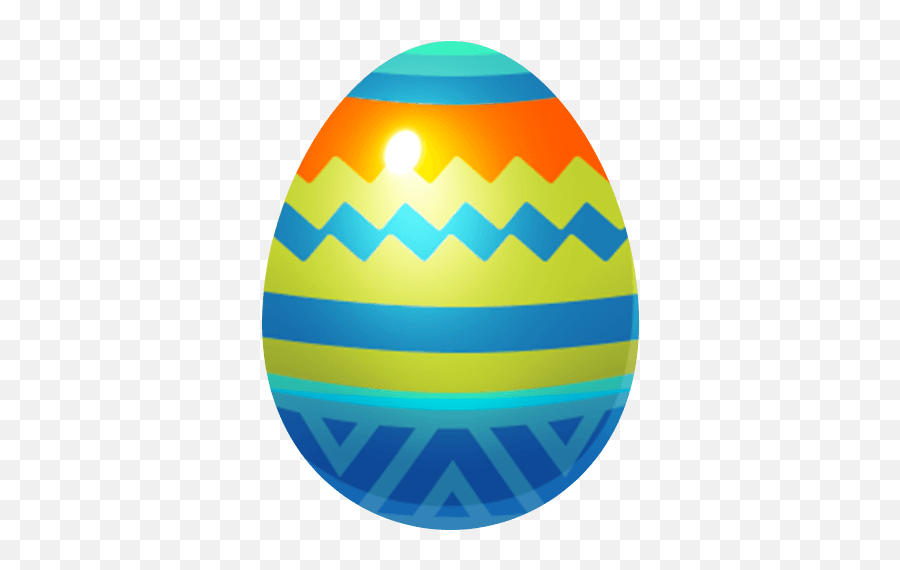 Easter Egg Eggs Multicolor - Circle Emoji,Emoji Easter Eggs