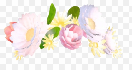 Snapchat Filter Flowers Bouquet - Crown Png Emoji