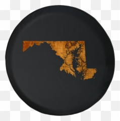 Spare Tire Cover Maryland - Circle Emoji,Maryland Flag Emoji