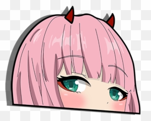 Zero Two Peeker - Emoji