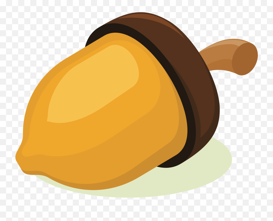 Acorn Throughout Acorn Clipart - Nut Clipart Png Transparent Clip Art Nut Png Emoji,Nut Emoji