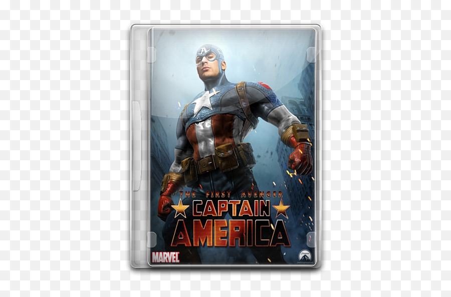 Captain America The First Avenger V5 Icon English Movie - Super Hero Film Posters Emoji,Captain America Emoji