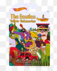 Hw The Beatles Yellow Submarine Series - Mini Morris Hot Wheels Beetles Emoji,Submarine Emoji