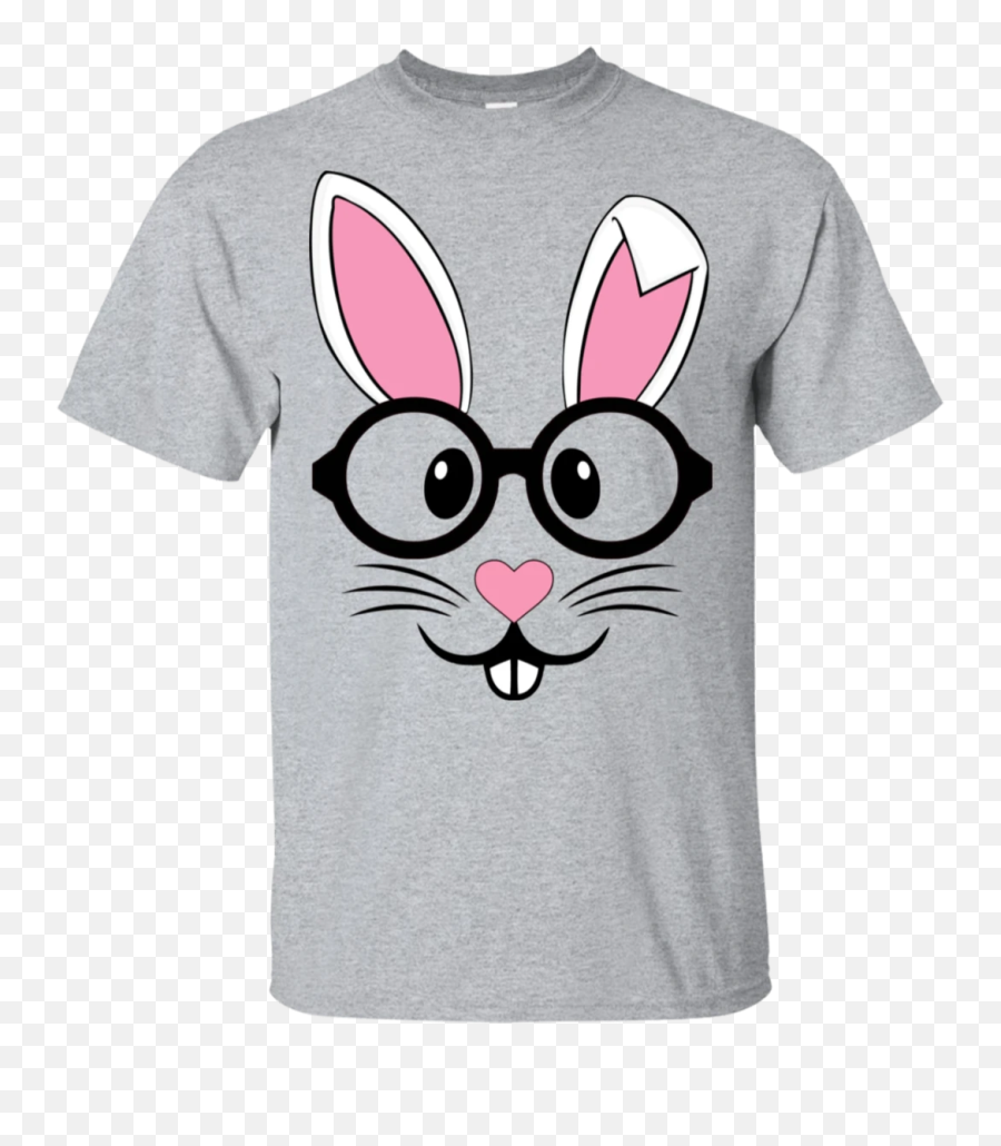Nerd Emoji Bunny Easter Shirt For Men Women T - Basset Hound Dad Shirt,Easter Emoji