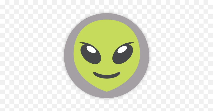 Alien - Smiley Emoji,Emoji Backpacks
