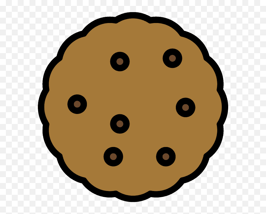 Cookie Emoji Clipart Free Download Transparent Png Creazilla - Emoji De Biscoito,Emoji Chocolate