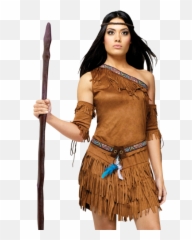 Native American Girl Costume PSD Official PSDs - Png Emoji