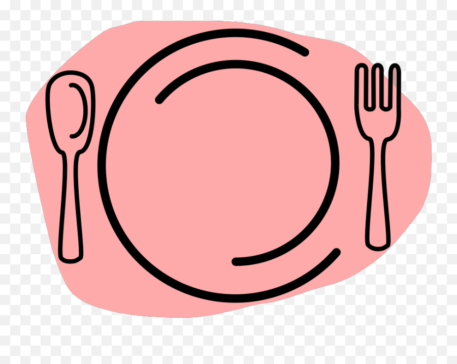 Large Plate Png Svg Clip Art For Web - Download Clip Art Clipart Food Plate Png Emoji,Star Gun Bomb Emoji