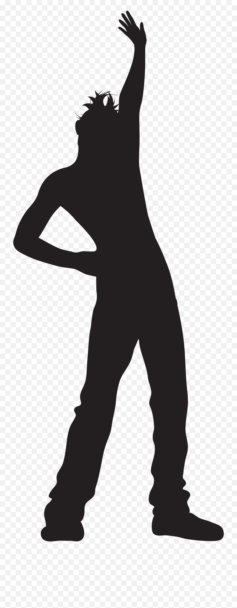 Man Dancing Clipart - Dancing Man Transparent Emoji,Nae Nae Emoji