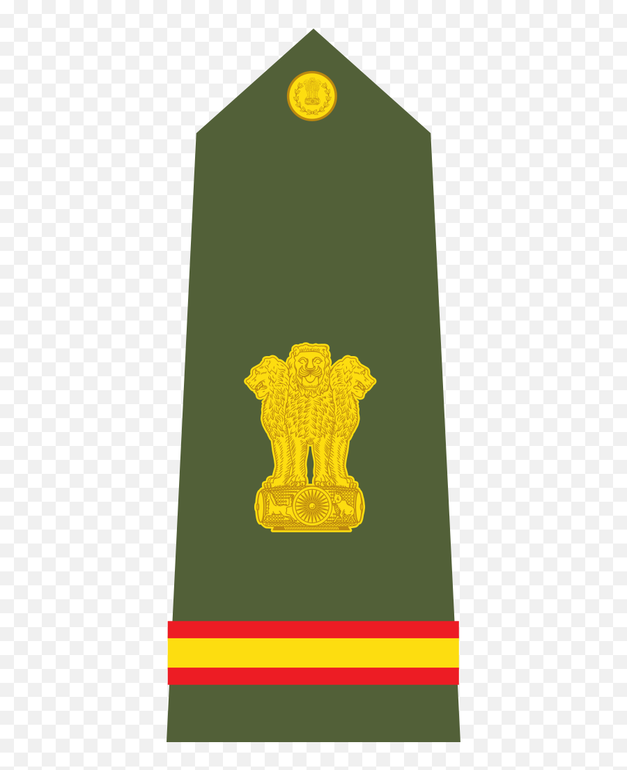 Subedar Major - Subedar Major Rank In Indian Army Emoji,Indian Emoji
