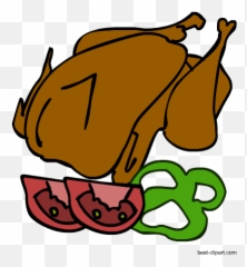Pilgrims And Native Americans Clip Art - Clip Art Emoji,Cooked Turkey Emoji