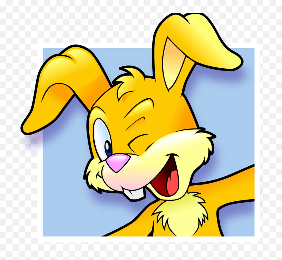 Emoticon Fiction Flower Png Clipart - Happy Birthday Cartoon Rabbit Emoji,Bunny Emoticon