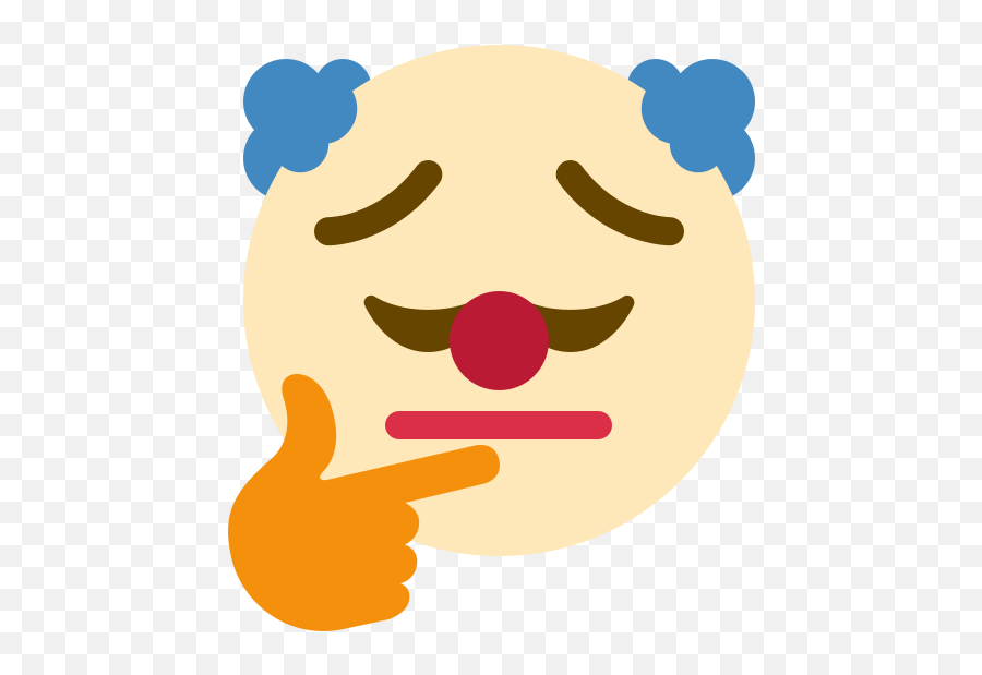 Matt - Discord Clown Emoji Png,Hand Chin Emoji
