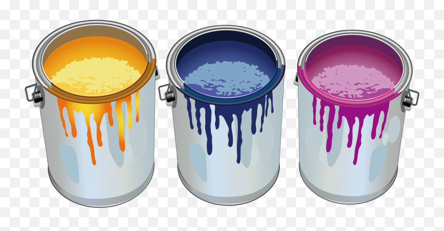 Paint Buckets - Paint Can Transparent Background Emoji,Paint Bucket Emoji