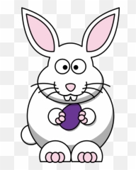 Bunny Head Clipart - Cartoon Emoji