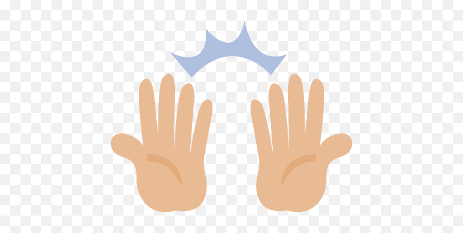 Praise Hands Transparent Png Clipart - Louvor Png Emoji,Praise The Lord Emoji