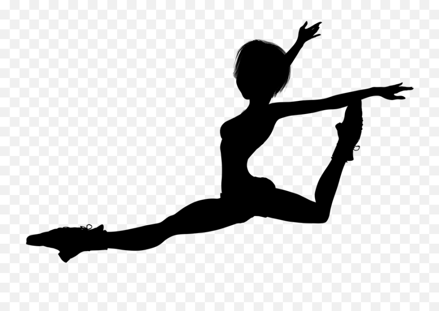 Silhouette Girl Jump - Png Emoji,Dance Emoji