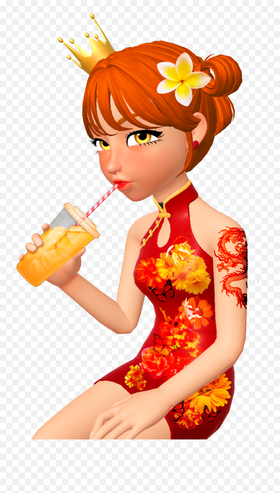 Zepeto Zepetogirl Chinese Oc - Illustration Emoji,Chinese Girl Emoji