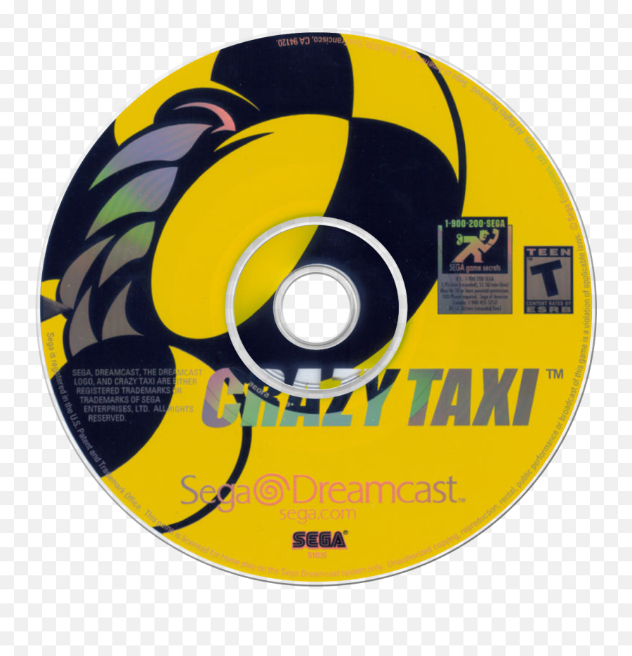 Dreamcast Disc Images Wip - Game Media Launchbox Crazy Taxi Emoji,Cd Emoji