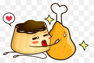 Meat clipart sandwich meat Transparent - Png Cute Chicken Food Emoji