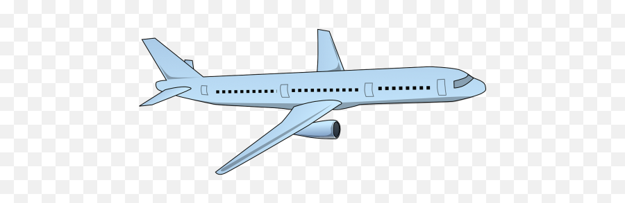Aeroplane Aviation Commercial Airliner - Airplane Clip Art Emoji,Airplane Emoticon