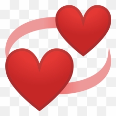 Revolving Hearts Icon - Emoji