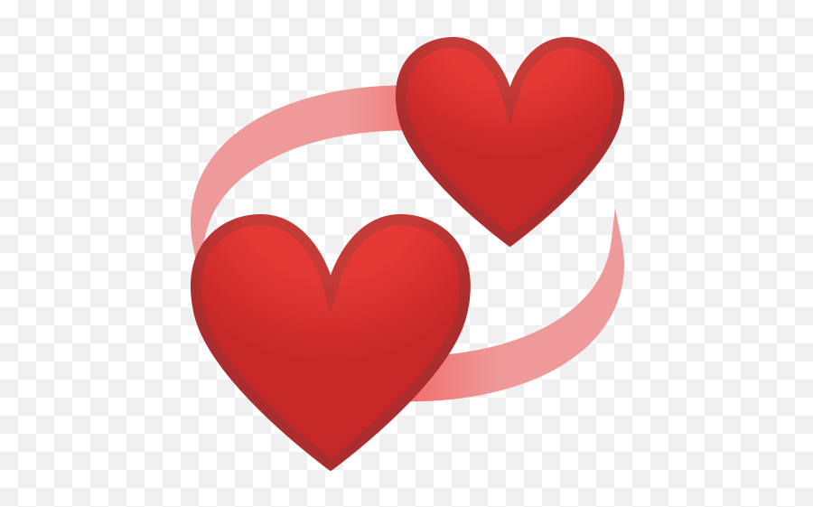 Revolving Hearts Icon - Revolving Hearts Emoji,Heavy Heart Emoji