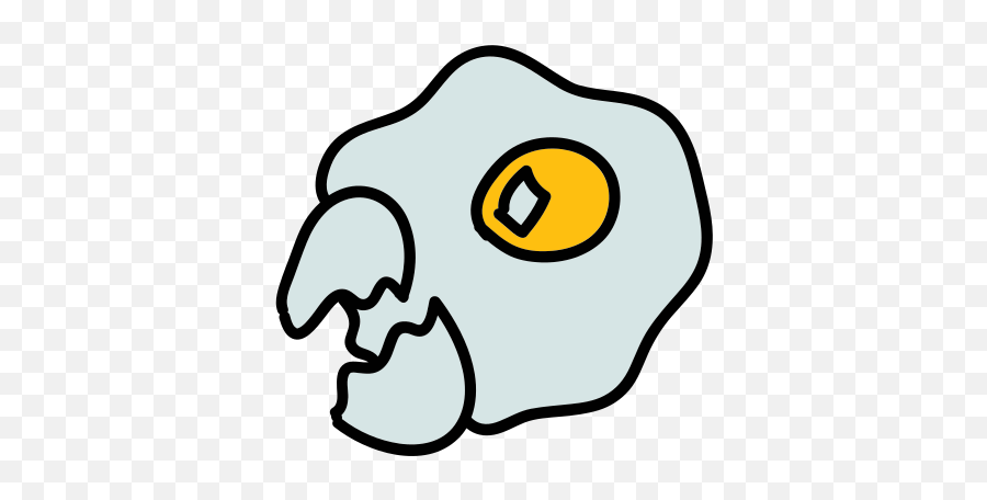Open Egg Icon - Free Download Png And Vector Clip Art Emoji,Fried Egg Emoji