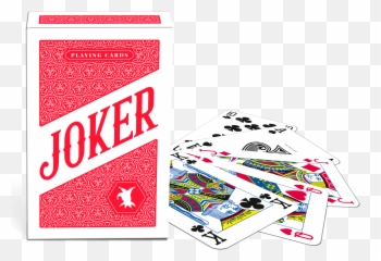 Joker Playing Cards Display - Paper Product Emoji