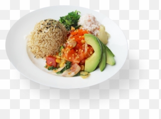 Welcome to Poké Bar This How Bowl - Steamed Rice Emoji