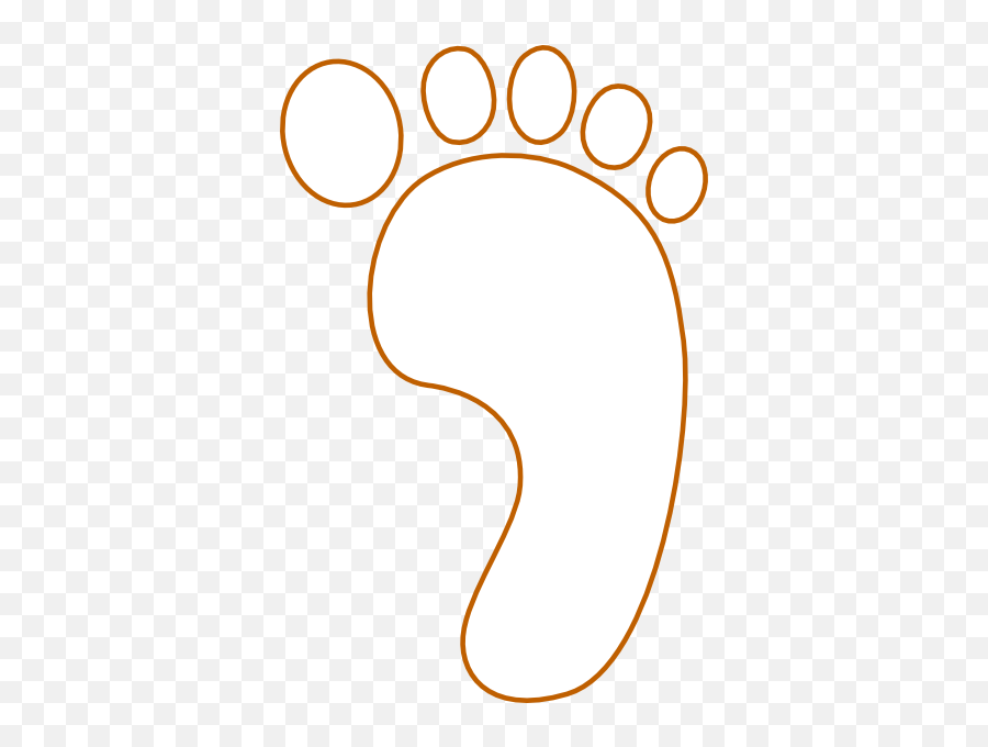 Drawing Footprints Shape Transparent - Foot Print Emoji,Single Paw Print Emoji