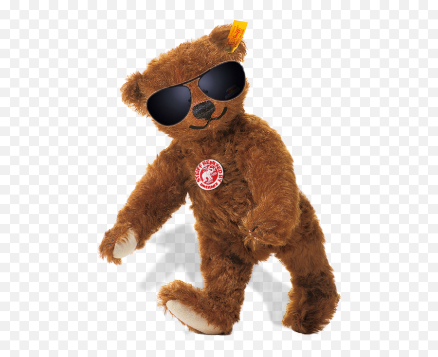 Teddy Secret Agent Fbi Sunglasses Pilot - Steiff Teddy Bears Sold Emoji,Secret Agent Emoji