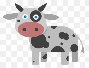 Cow Clipart Free SVG File - SvgHeartcom Animal Figure Emoji
