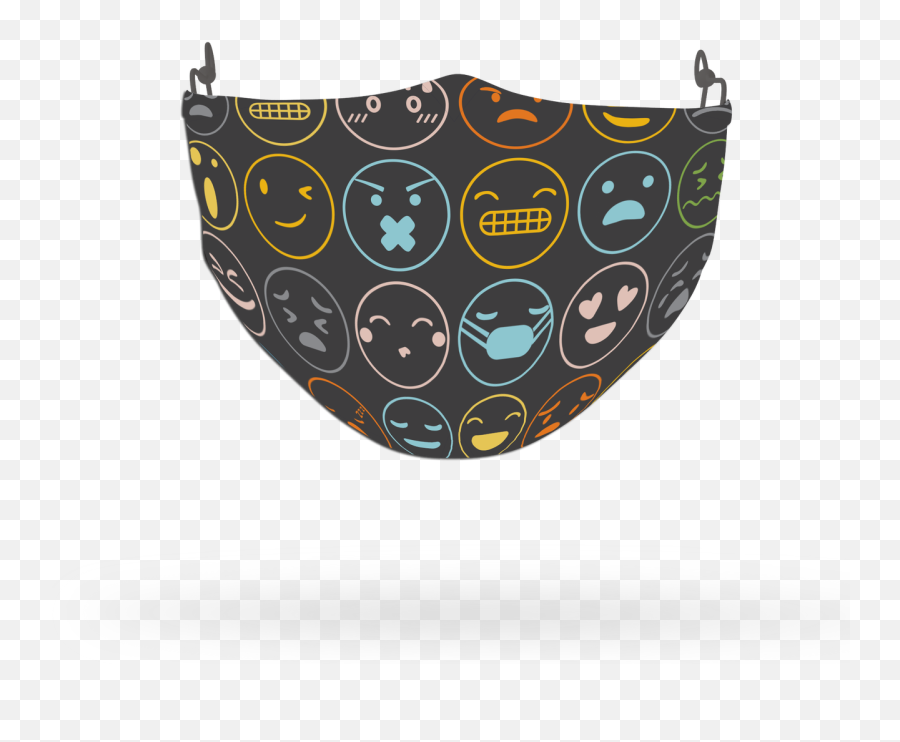 Emoji Pattern Face Covering Print 30 - Decorative,Emoji Handbag