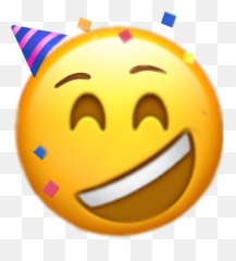Emoji Feliz Cumpleaños Sticker - Happy