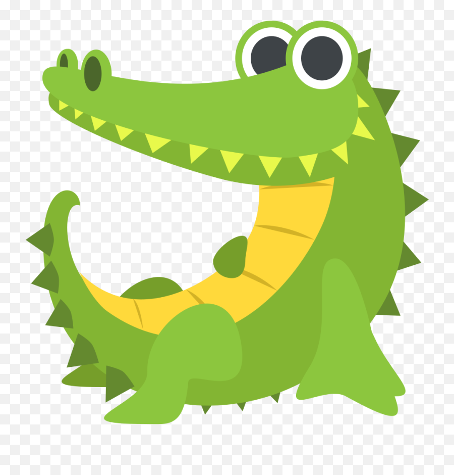 Emojione 1f40a - Crocodile Emoji,Emojione