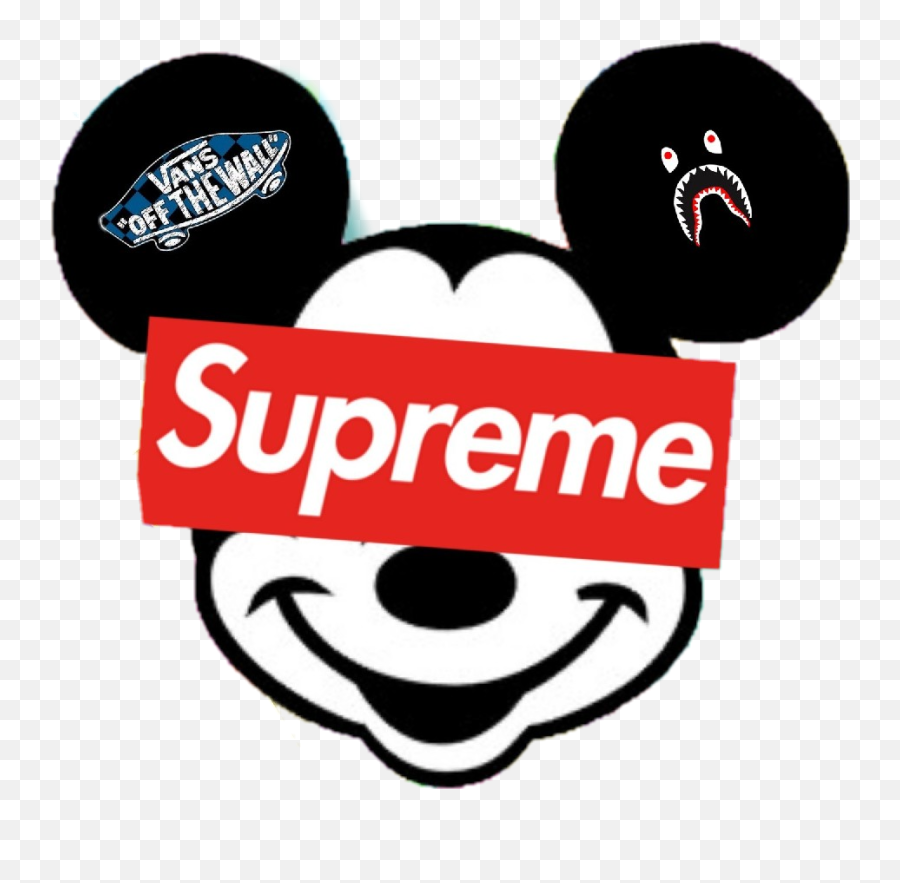Supreme Sticker Png Images Collection - Supreme Sticker Png Emoji,Emoji Vans