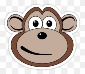 Smiley Ape Monkey Face Clipart - Monkey Cartoon Face Emoji,Ape Emoji