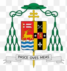 Coat Of Arms Of Leonard Paul Blair - Pasce Oves Meas Meaning Emoji,What Does A Cross In A Rectangle Emoji Mean
