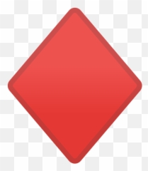 Diamond Suit Emoji Meaning With Pictures - Triangle,Gem Emoji