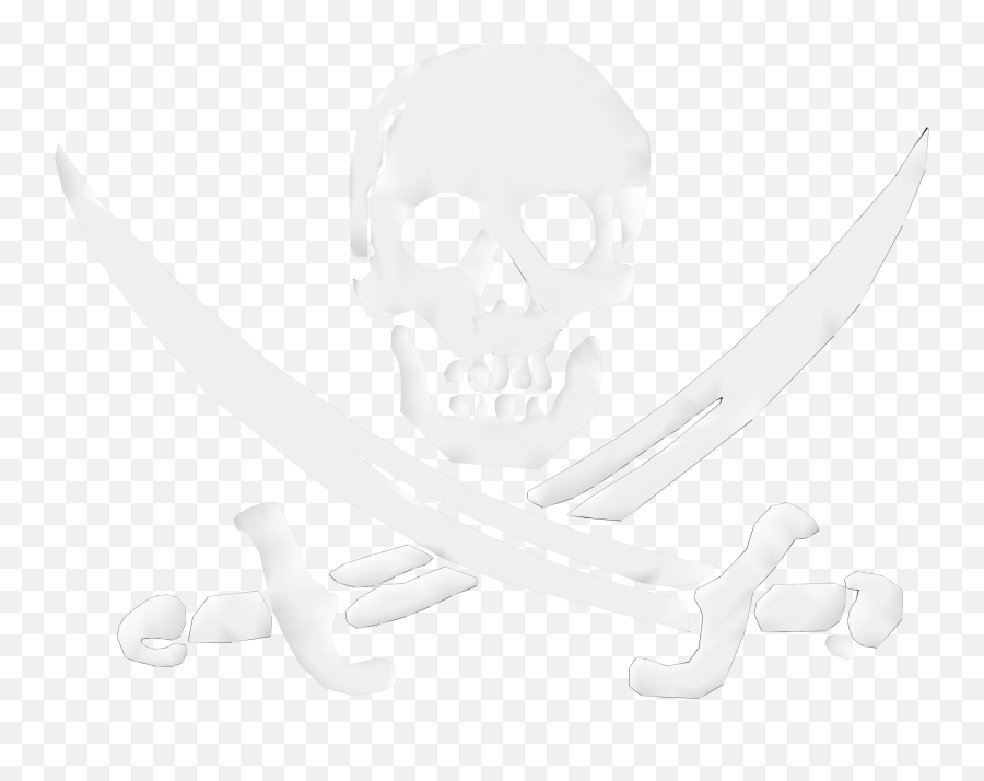 Skull Pirate Png 4k Clipart - Pirates Of The Caribbean Flagge Emoji,Jolly Roger Emoji