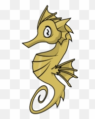 Seahorse Free To Use Clip Art 2 - Clip Art Emoji,Fish And Horse Emoji